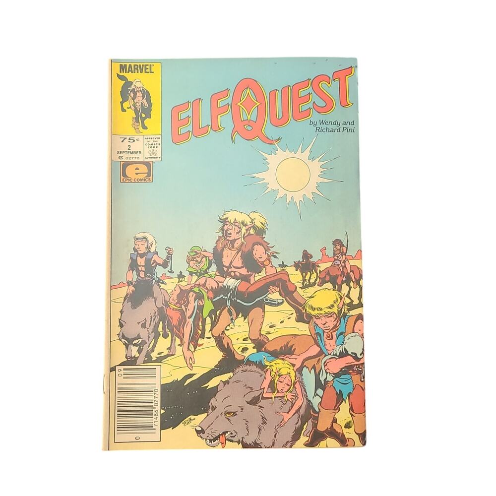 Elfquest 2 Newsstand Edition Vf Condition